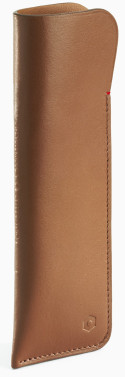 Caran d'Ache La Collection Cuir Leather Case for Two Pen - Camel